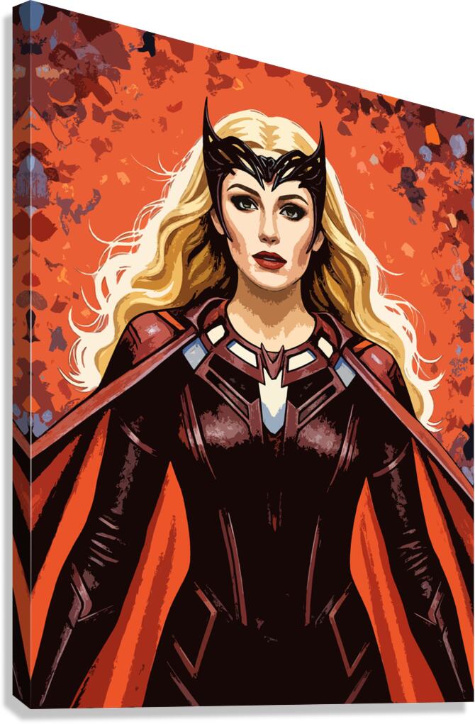 Scarlet Witch Canvas Print