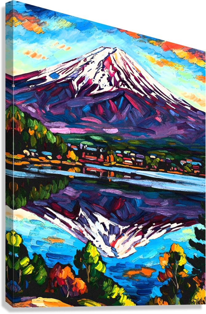 Mount Landscape Canvas Print