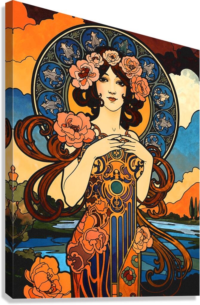 Alphonse Mucha Canvas Print