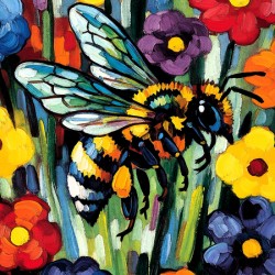 Bee In Flower