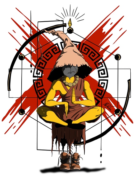Meditate Print