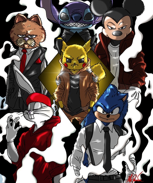 Mash Up  Print