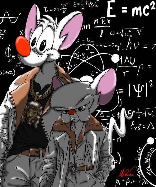 Pinky&TheBrain Print
