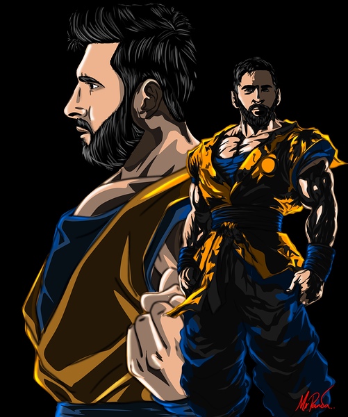 Saiyan Leo Print