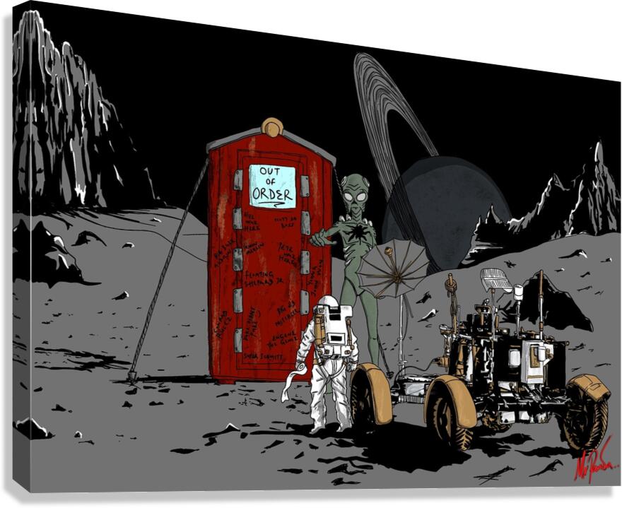 Final Warning Canvas Print