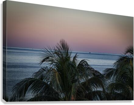 Florida-Setting Sun Canvas Print