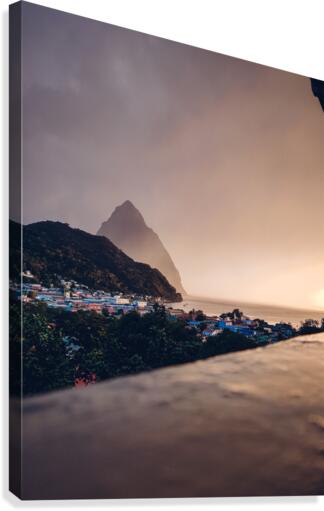 Pitons 2 Canvas Print