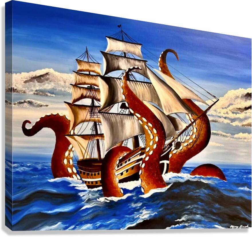 The Storm Canvas Print
