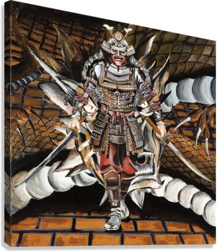 702.002 Samurai  Canvas Print