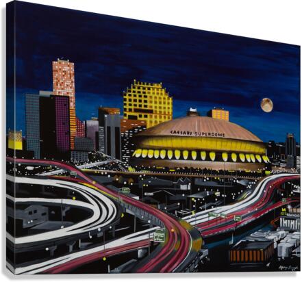 200.019   Superdome Canvas Print