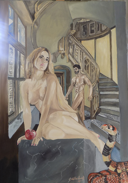 Forbidden fruit Print