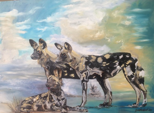 Wild Dogs Print