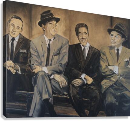 Rat pack Canvas Print