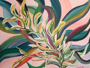 Pink Palms - Palmiers roses