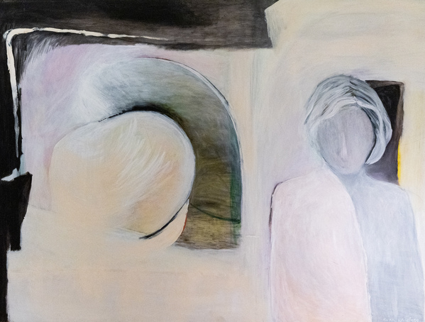 Portrait of an Artist - Portrait dun artiste Print