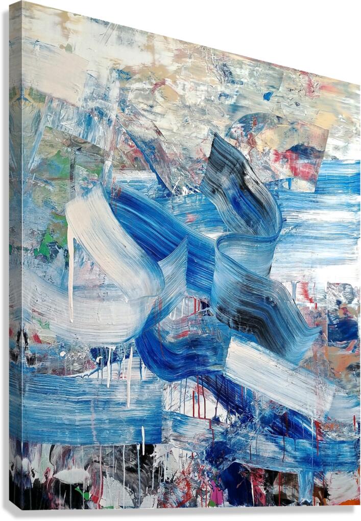  The Swash and Backwash   Canvas Print