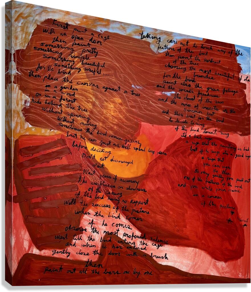 Jacques Prevert Canvas Print