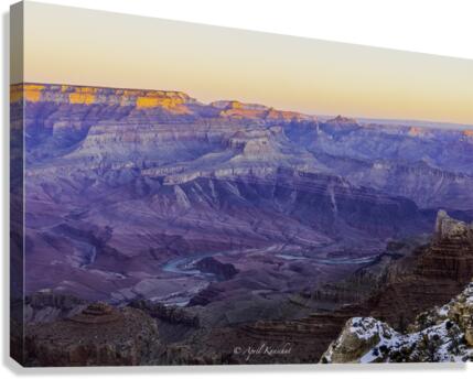 Grand Canyon Sunrise Canvas Print
