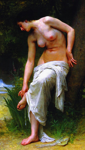 After the bath - Adolphe William Bouguereau 1894  
