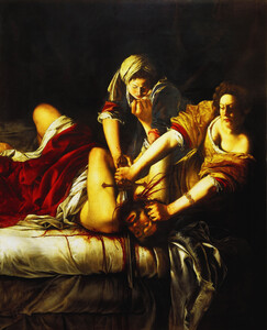 Artemisia Gentileschi     Judith and Holofernes