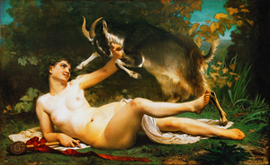 Bacchante 1862   Adolphe William Bouguereau 1825