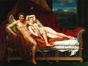 Love and Psyche – Jacques Louis David 1817