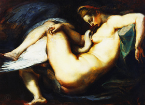 Peter Paul Rubens     Leda and Swan   1598 1600