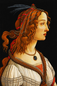 Portrait of Simonetta Vespucci as Nymph ca. 1480