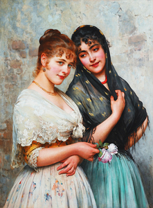 Two Venetian Women   Eugen von Blaas