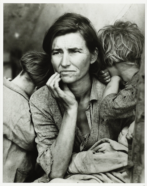 Portret van Florence Owens Thompson 1936 by Dorot Print