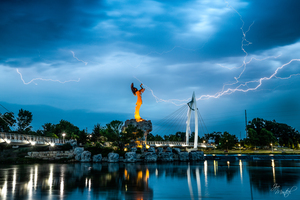 Keeper of the Plains Lightning