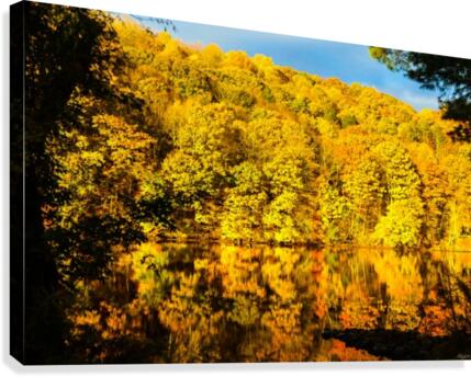 Yellow River Canvas Print