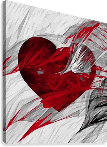 Geometric Windstorm  Canvas Print