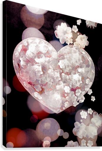 Enchanted Heart Canvas Print