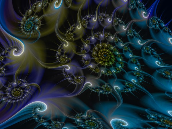 Space Flower Print