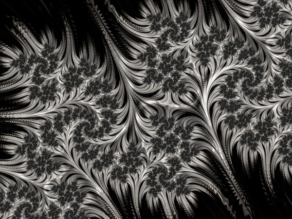 Silver Leaf Print