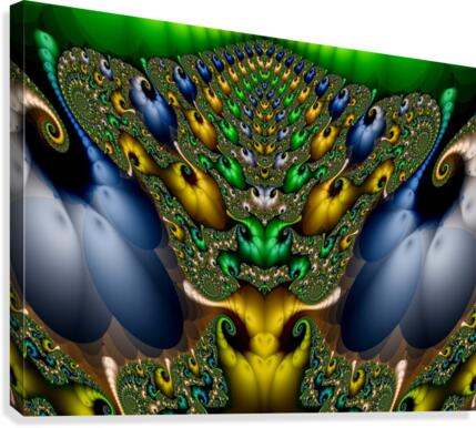 Fractalien Canvas Print