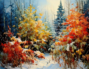 The First Dusting of Gentle Snowflakes