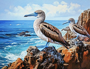 Blue Footed Boobies
