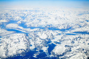 Flying Over Greenland