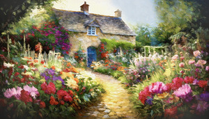 Path to the Blue Door