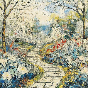 Path Through the Garden