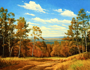 Cart Path Down the Hill