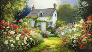 Flagstone Path to the Cottage