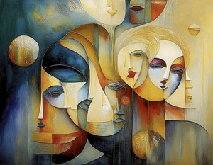 Faces Facing Every Which Way