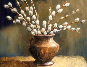 Pussywillows in a Jug