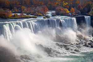 View of the Niagara Falls from Canada by Thea Menagh