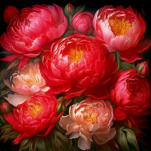 Bouquet of Peonies