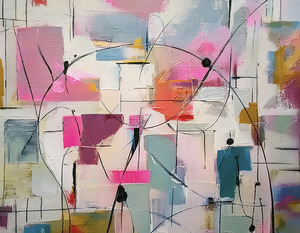 Abstract in Colours I Love
