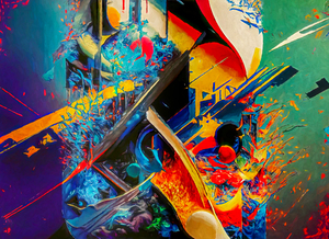 Car Crash Into Building